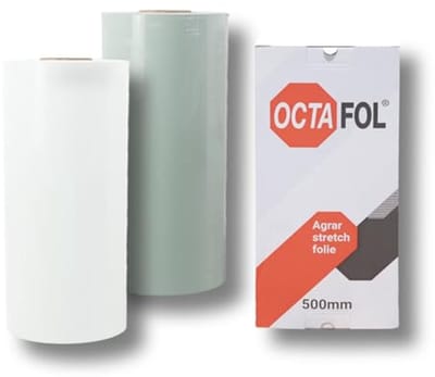 Hoogwaardige meerlaags 750 mm Stretchfolie - 1500 m Groen - Perfect voor Agrarisch Gebruik
