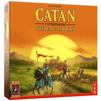 999 Games Catan: Uitbreiding Steden en Ridders Bord- & kaartspellen Bordspellen Gezelschapspellen