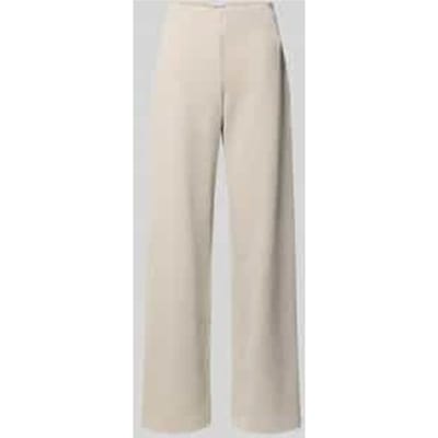 Regular fit corduroy broek van katoenmix model 'ELAINE'