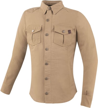 Bogotto Furrow Dames Bruin Motorshirt - Jas