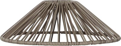 Star Trading lampenkap Vide, rotan, beige, E27, buiten, ? 25 cm