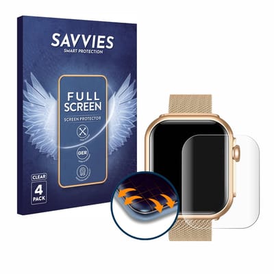 Savvies - Screenprotector voor Oliimptek G62 1.83" - Folie Beschermfolie transparant volledig dekking 4 Stuks