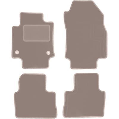 Beige veloursmatten voor: Toyota RAV4 V SUV (2019-)