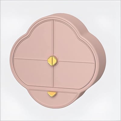 Opbergdoos Sieraden - Cosmetica Organizer - Sieraden Opbergen - Duurzaam ABS Materiaal - Grote Capaciteit - Roze