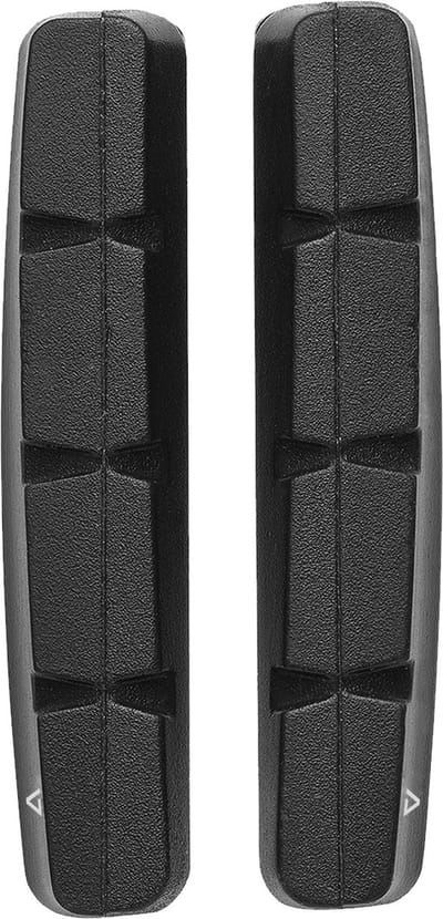 ACID Vervangende remblokset - Tweedelige remschoenen - Racefietsen - Rubber - L55 cm - Zwart