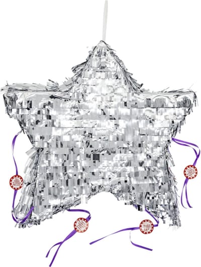 Amscan by Riethmuller - Riethmüller - Uitvouwbare pinata ster - 45 cm x 45 cm
