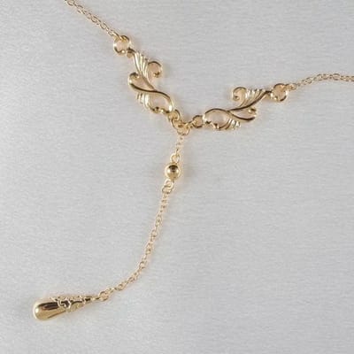 Sylvie Monthulé | Gold Belly Chain Jewelry | Emotion Drop size M size M