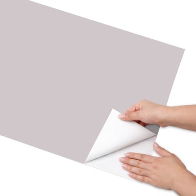 Coloray Meubel Wrap Folie - Roze Meubelfolie - 50x100 cm - Meubelfolie Zelfklevend Asgrijs - Wrapfolie Keuken - Minimalist Meubelfolie - Decoratiefolie - Tafeldecoratie - Achtergronden en patronen