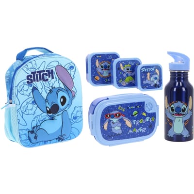 Lilo & Stitch schoolset; rugzak en lunchset