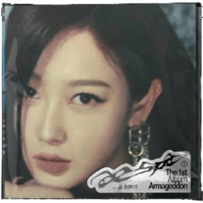 Album aespa - [ARMAGEDDON] 1e Album POSTER, met AsiaPopGang fotokaart GISELLE