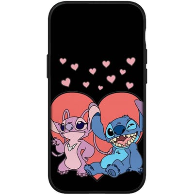 Hoesje voor iPhone 15 14 Xiaomi Redmi Note 13 12 11 Pro Max X 8 7 9 XR Samsung Galaxy S24 S23 A05 OPPO A15 Huawei Lilo Anime Blue Stitch Roze Telefoonhoesje for Samsung Galaxy S7 Edge ceilkleur