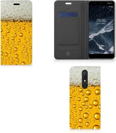 Nokia 5.1 (2018) Flip Style Cover Bier