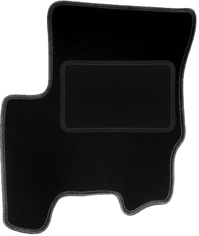 Chauffeursmat zwart voor: SsangYong Korando II (KJ) SUV (1998-2006)