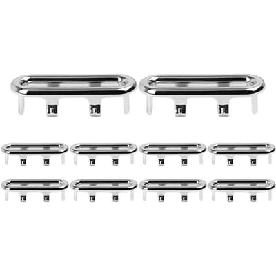 Ronde overloopafdekking voor wasbak, holle overloopring voor wastafel, badafvoerdop, afdekkappen voor de keuken, badkameraccessoires 1PC