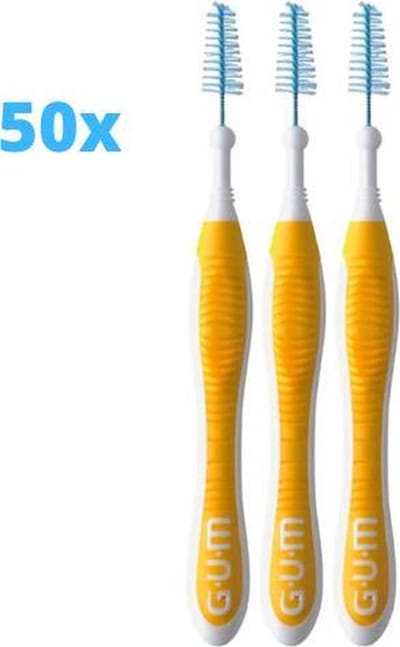 GUM Trav-ler Ragers 1.3 mm Geel - 50 stuks