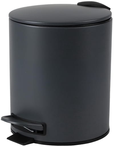 Kleine pedaalemmer 5 liter met soft-close en uitneembare binnenemmer