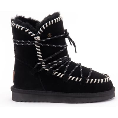 Warmbat Waturra Vrouwen Laarzen - Zwart - Maat 38