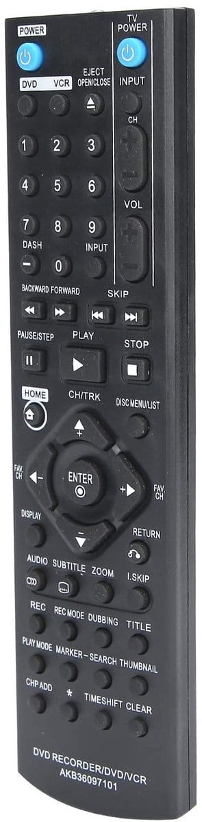 Store_9 - Afstandsbediening - Vervangingsoptie - Handzaam formaat - Dvd-controller - Ideale keuze voor uw Dvd-videorecorder