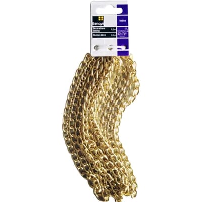 Sencys Decoratieve Ketting - Staal - Messing - 2,5mm - 2,5m