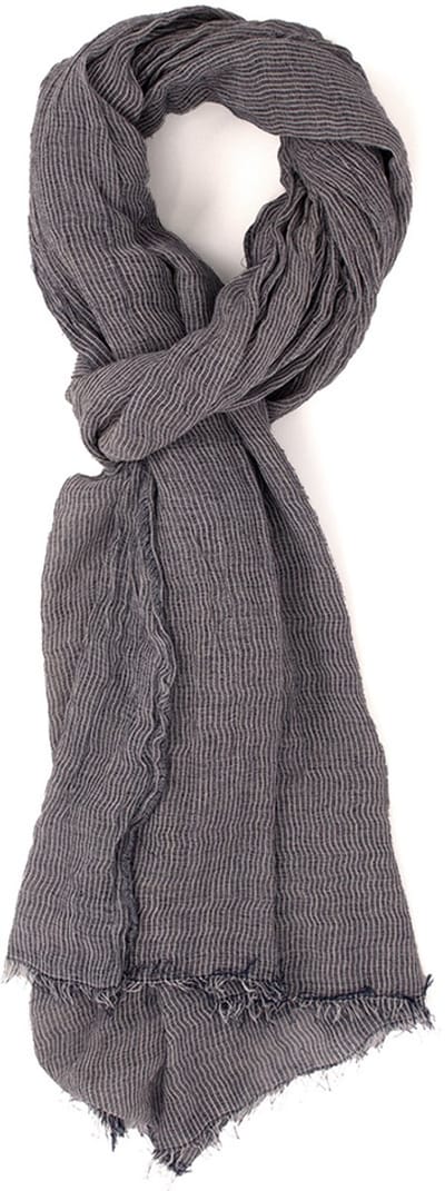 Tresanti Sjaal Gerolino Small Striped Duo Color Navy (TRSCKA245 - 803)