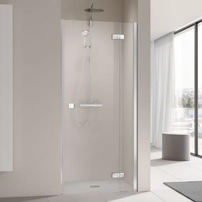 Kermi MENA swing door 1-leaf w. FT 100 cm, connection r. for. Niche ME1FR10020VAK