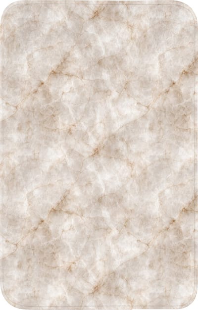 WC mat 50x80 cm - Antislip - Marmer - Patroon - Klassiek - Toiletmat - Vloermat - Douchemat - Toilet tapijt - Toiletmatten