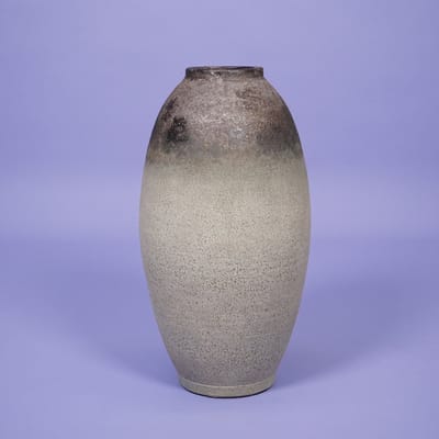 Vaas milaan d32h60cm groen