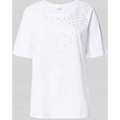 T-shirt met siersteentjes