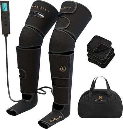 Recovery Boots - Professioneel Beenmassage & Voetmassage apparaat voor Bloedcirculatie - Sport Gym Fitness - Compressie massage - Voet Massage Vermoeide Benen Shiatsu Luchtcompressie Bloedsomloop lymfedrainageapparaat Oedeem