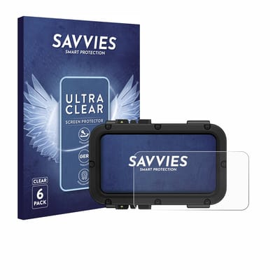 Savvies - Screenprotector voor Suunto Nautic - Folie Beschermfolie transparant 6 Stuks
