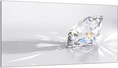 TMK ArtDeko - Series Diament - Staartbescherming - Glasplaat - 90x52 cm