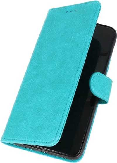 Hoesje Geschikt voor de Nokia X10 & Nokia X20 - Kaarthouder Book Case Telefoonhoesje - Groen