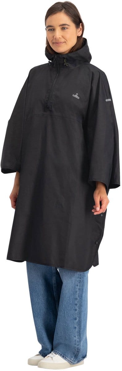 NOMAD® Premium Regenponcho Volwassenen | Waterdicht 15.000 mm | Poncho Dames & Heren | One Size | Wandel-/ Fietsponcho | Incl Opbergzak