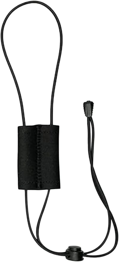 Visgrapiek Hoeskoord - Touwbands Set - Visuitrusting Beveiligen - Verstelbare Sluiting - Tot 45cm - Zwart