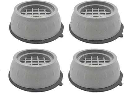 Trillingsdempende Voetjes - Rubberen Poten - Stille Wasmachine - Slipstop Ondersteuning - 4 Stuks