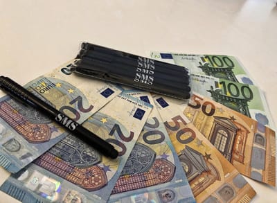 Vals geld pen | Valsgeld detectiepen | Valsgeld stift | Geldstift | Nepgeld stift | Per 5 verpakt