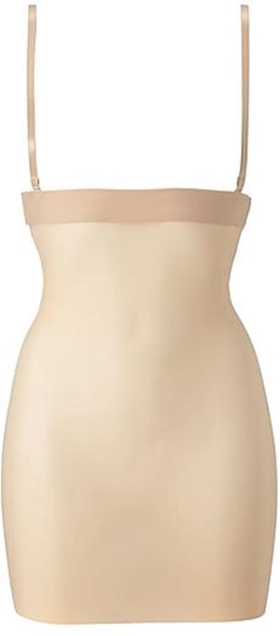 MAGIC Bodyfashion Hi Waist Jurk - Latte - Maat XL