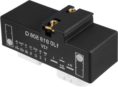 Radiator Fan Control Module - Ventilator Relay - Motorkoeling Regelen - Corrosiebestendig Materiaal - 1 Stuk - Zwart Wit