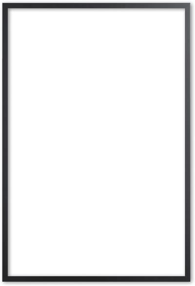 Moderne Lijst 60x60 cm Zwart - Emilia