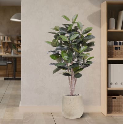 Elastica Robusta kunstplant 170cm groen