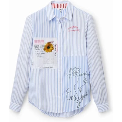 Dameshemd Desigual Hamburgo