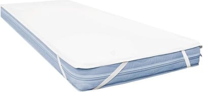 Zavelo - Gewatteerde Matrasbeschermer - Anti-Allergisch - 60° Wasbaar - Absorberend-Lits-jumeaux (160x205 cm)