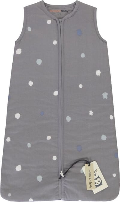 Briljant Baby Winterslaapzak Baby Sunny - Grijs - 90 cm - Baby Winter Slaapzak