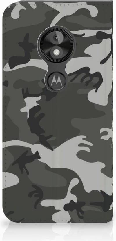 Motorola Moto E5 Play Hoesje met Magneet Army Light
