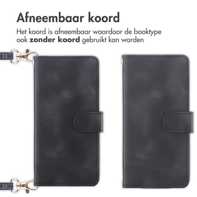 imoshion Hoesje - Geschikt voor Oppo Reno15 (5G) - Bookcase met koord - Zwart