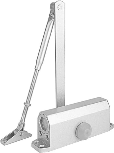 Automatische Deurdranger - Zelfsluitende Deur - Veilig Sluiten - Hydraulisch Verstelbaar - 500-1000mm - Zilver