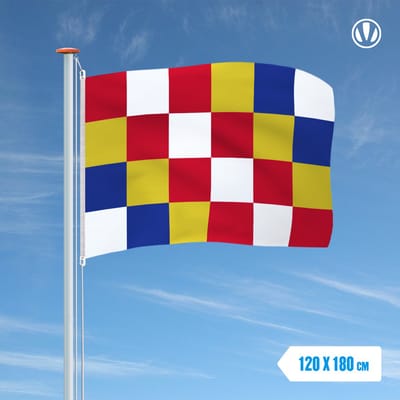 Vlag Antwerpen 120x180cm