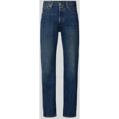 tapered fit jeans van mix van katoen en lyocell model '502® TAPER'