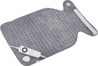 Quality Heating Nek & Rug Warmtekussen – Elektrisch Warmtekussen met 3 Warmtestanden – Ademend & Zacht Fleece – Automatische Uitschakeling