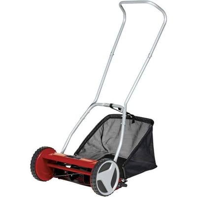 Einhell Kooimesmaaier GC-HM 400 - Maaibreedte: 40 cm - Aanbevolen gazonoppervlakte: tot 250 m² - 27 L opvangbak - Maaihoogte: 13-37 mm